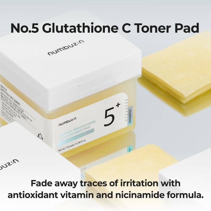 No.5 Vitamin-Niacinamide Concentrated Toner Pads (70Pads) - Image 3
