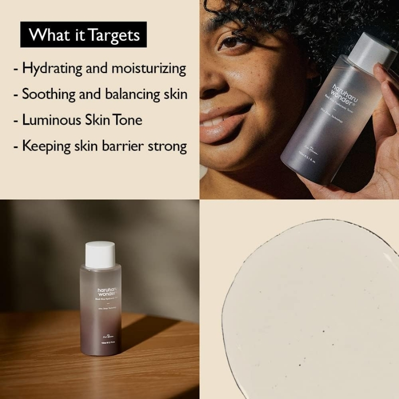 Black Rice Hyaluronic Toner (150ml) - Image 6