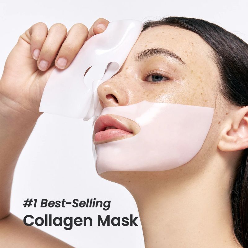 BIODANCE Bio-Collagen Real Deep Mask, Hydrating Overnight Hydrogel Mask, Pore Minimizing, Elasticity Improvement