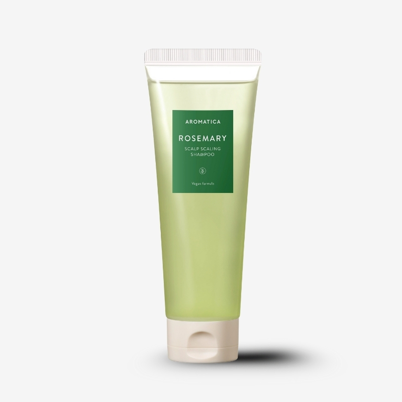 AROMATICA Rosemary Scalp Scaling Shampoo - Thinning Hair Loss Natural Rosemary Essential oil for Women - Vegan Hair Growth Biotin Shampoo - Free from Sulfate, Silicone, and Paraben