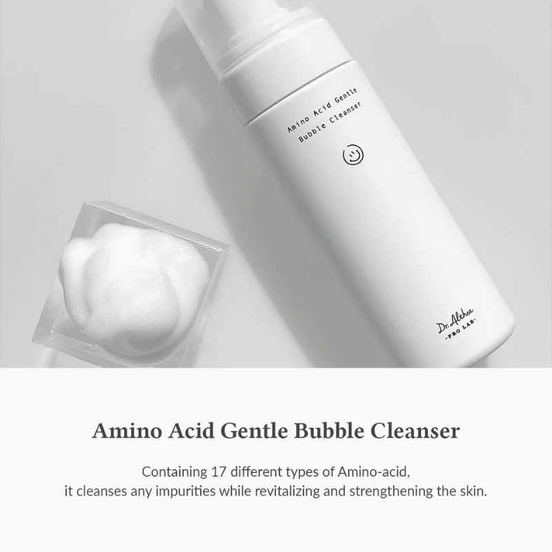 Dr.Althea Amino Acid Gentle Bubble Cleanser Foam Cleanser Daily Gentle Face Wash for Sensitive Skin Vegan Korean Skin Care