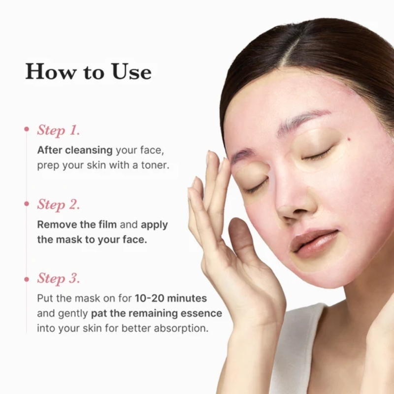 medicube Salmon DNA PDRN Pink Vita Coating Sheet Mask - Korean sheet mask for glass skin - Luxurious Home care Mask for Hydration, Firming, and Even Skin Tone, Cyprus Korean skin care