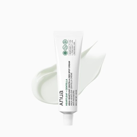 Anua Heartleaf Centella Red Spot Cream, Hydration Face Moisturizer for Skin Relief, Niacinamide, Centella, Panthenol, Spot Treatment for sensitive skin, Non-comedogenic, Korean Skincare