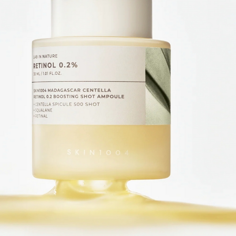 Skin1004 Madagascar Centella Retinol 0.2 Boosting Shot Ampoule