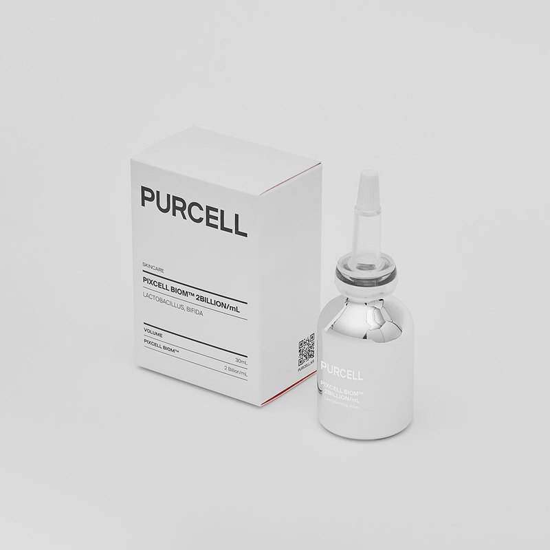 Purcell Pixcell Biom 2B/mL - Restores Skin Barrier with Bifida, Lactobacillus Ferment Lysate, Korean Probiotic Drops for acne prone skin and sensitive skin 30ml