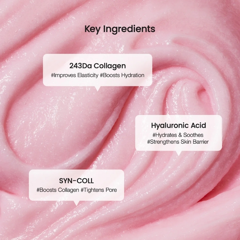BIODANCE Collagen Mask To Foam Cleanser, Face Wash for Women, 2-in-1 Pore Mask and Hydrating Foaming Facial Cleanser for Sensitive Skin, Oily Skin 150ml