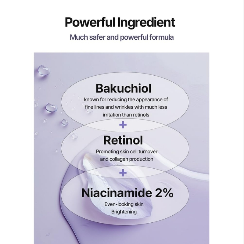Heimish RX RETINOL BAKUCHIOL HYDROGEL EYE PATCH 6Oea
