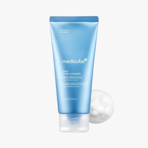 medicube Zero Foam Cleanser for Sensitive Skin - Sebum Control, Moisture Balance, and Pore Minimization | Korean Skincare