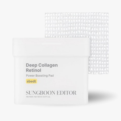 SUNGBOON EDITOR Deep Collagen Retinol Power Boosting Pad