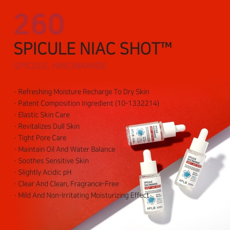 Spicule Niacinamide Shot 260 Serum 40ml - Image 4