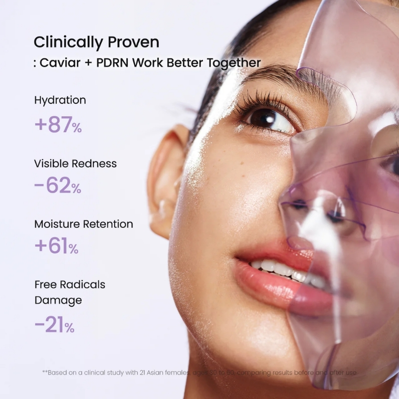 Rejuvenating Caviar PDRN Real Deep Mask - Image 3