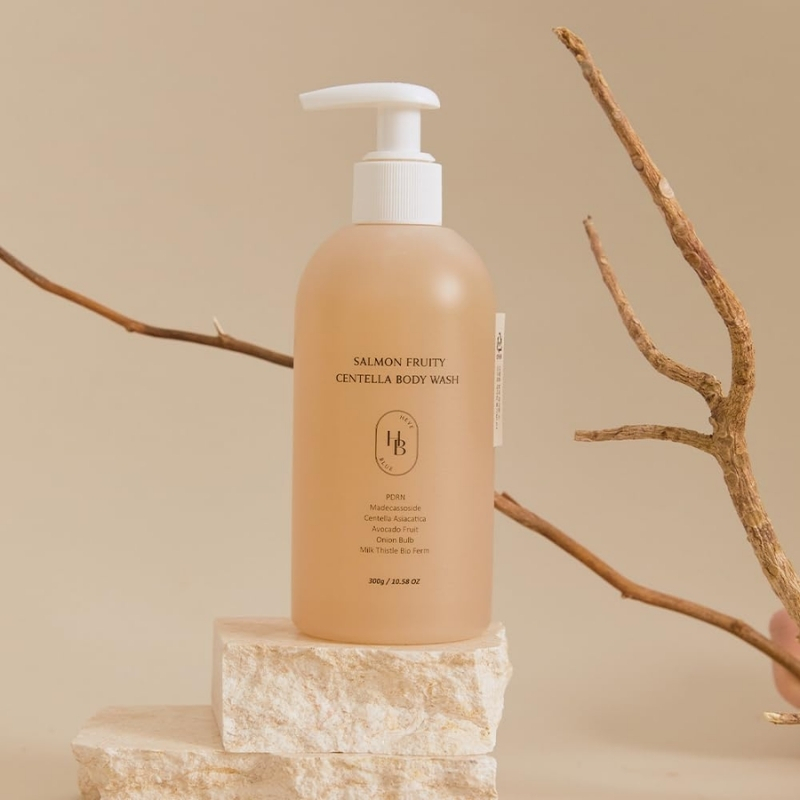 Salmon Fruity Centella Body Wash 300ml - Image 2