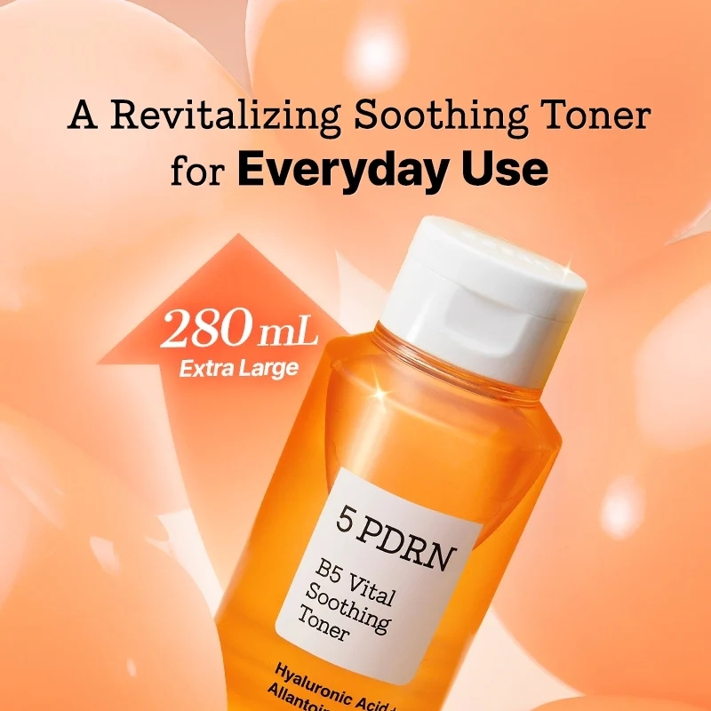 5 PDRN B5 Vital Soothing Toner 280ml - Image 8