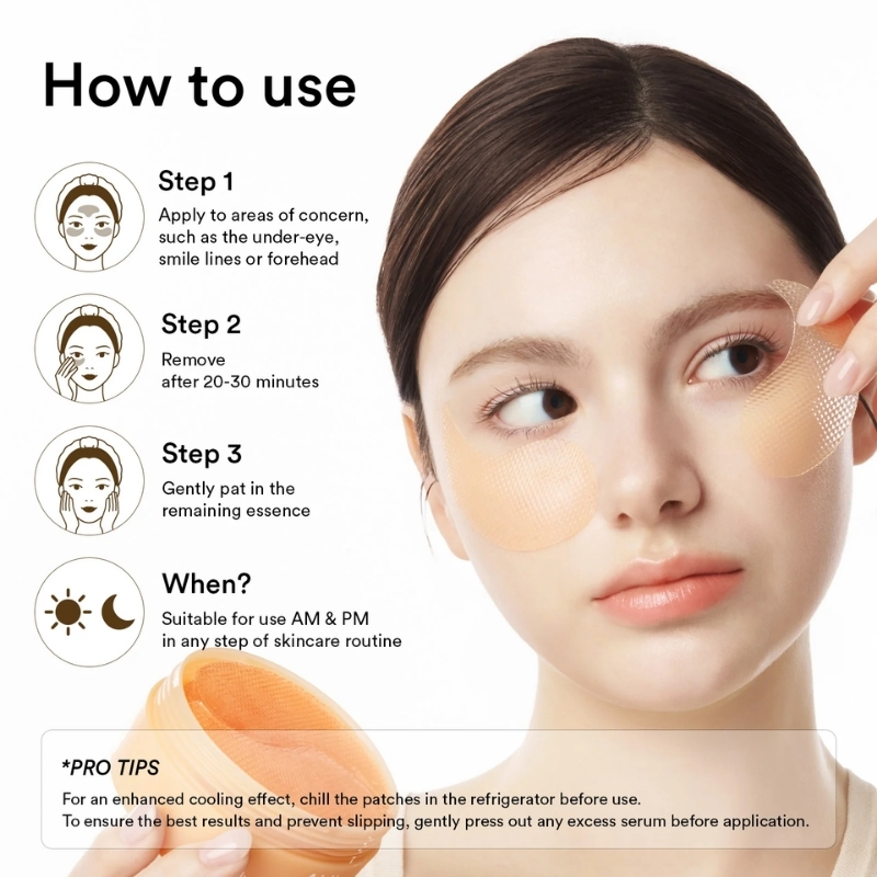 Glutathione Kojic Acid Eye Patch Vita Jelly (60EA) - Image 14