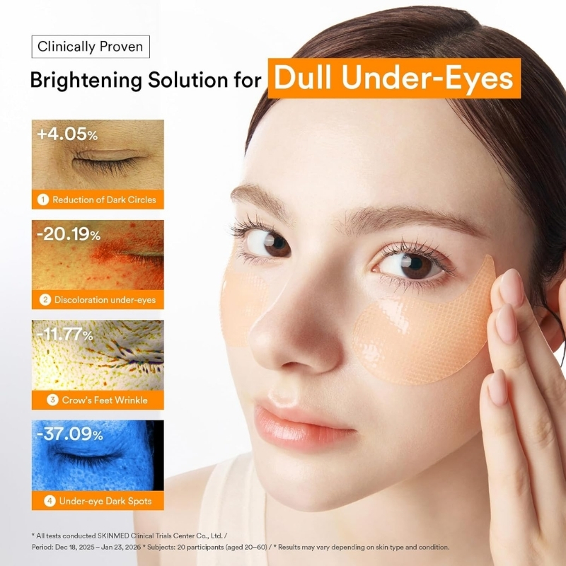 Glutathione Kojic Acid Eye Patch Vita Jelly (60EA) - Image 6