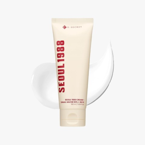 SEOUL 1988 Cream : Snail Mucin 93% + Rice (100ml)