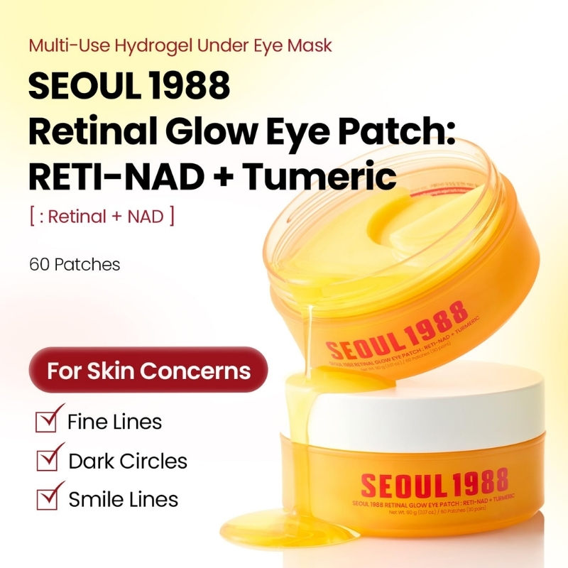 SEOUL 1988 Retinal Glow Eye Patch : RETI-NAD + Turmeric - Image 2