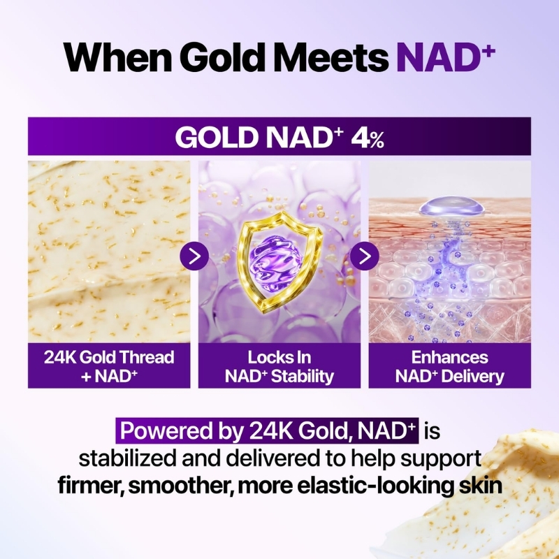 No.9 NAD+ Gold 3D Firming Cream (50ml) - Image 6