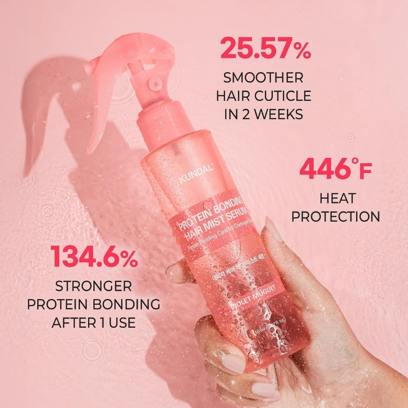 Protein Bonding Hair Mist Serum Violet Muguet (150ml) - Image 3
