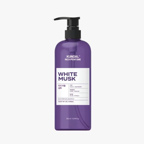 Kundal Rich Perfume Shampoo (500ml) - White musk